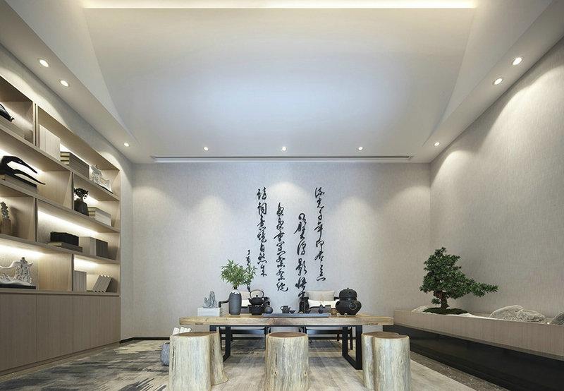 房山高檔茶館會所裝修設(shè)計圖