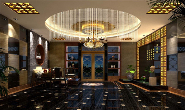 北京酒店中式餐廳裝飾裝修設(shè)計